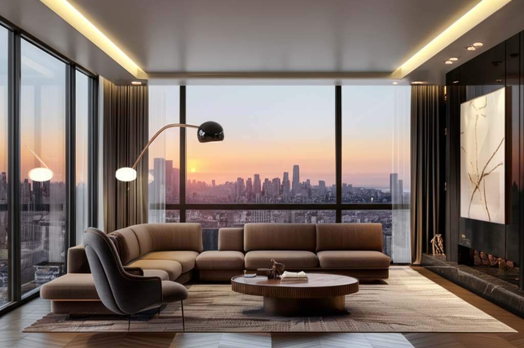 Luxury apartment interior