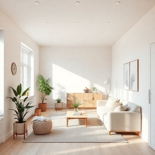 Minimalist home office