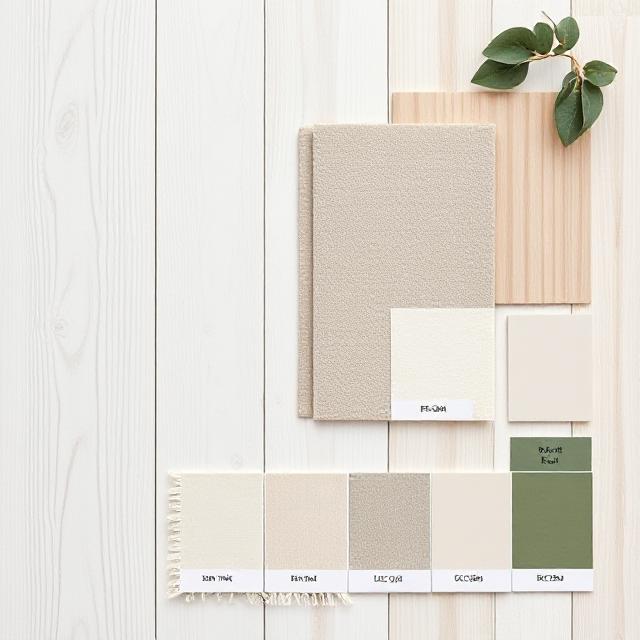 Minimalist dining area