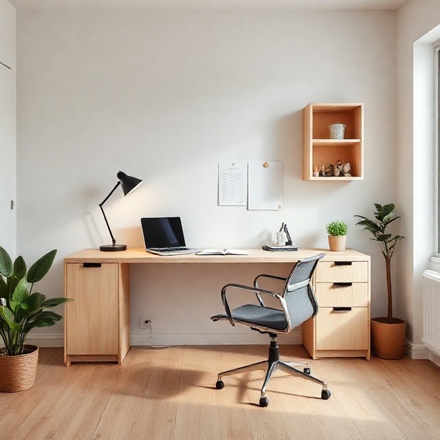 Minimalist home office